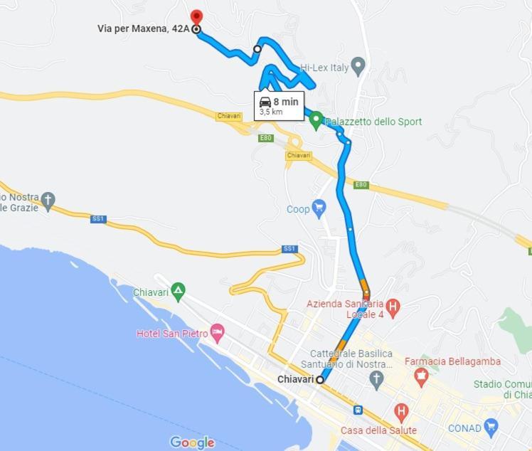 Dalla Franca Hotel Chiavari Ngoại thất bức ảnh